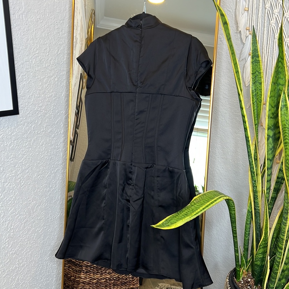 House of CB 'Carmina' Black Mini Corset Dress - Picture 10 of 11